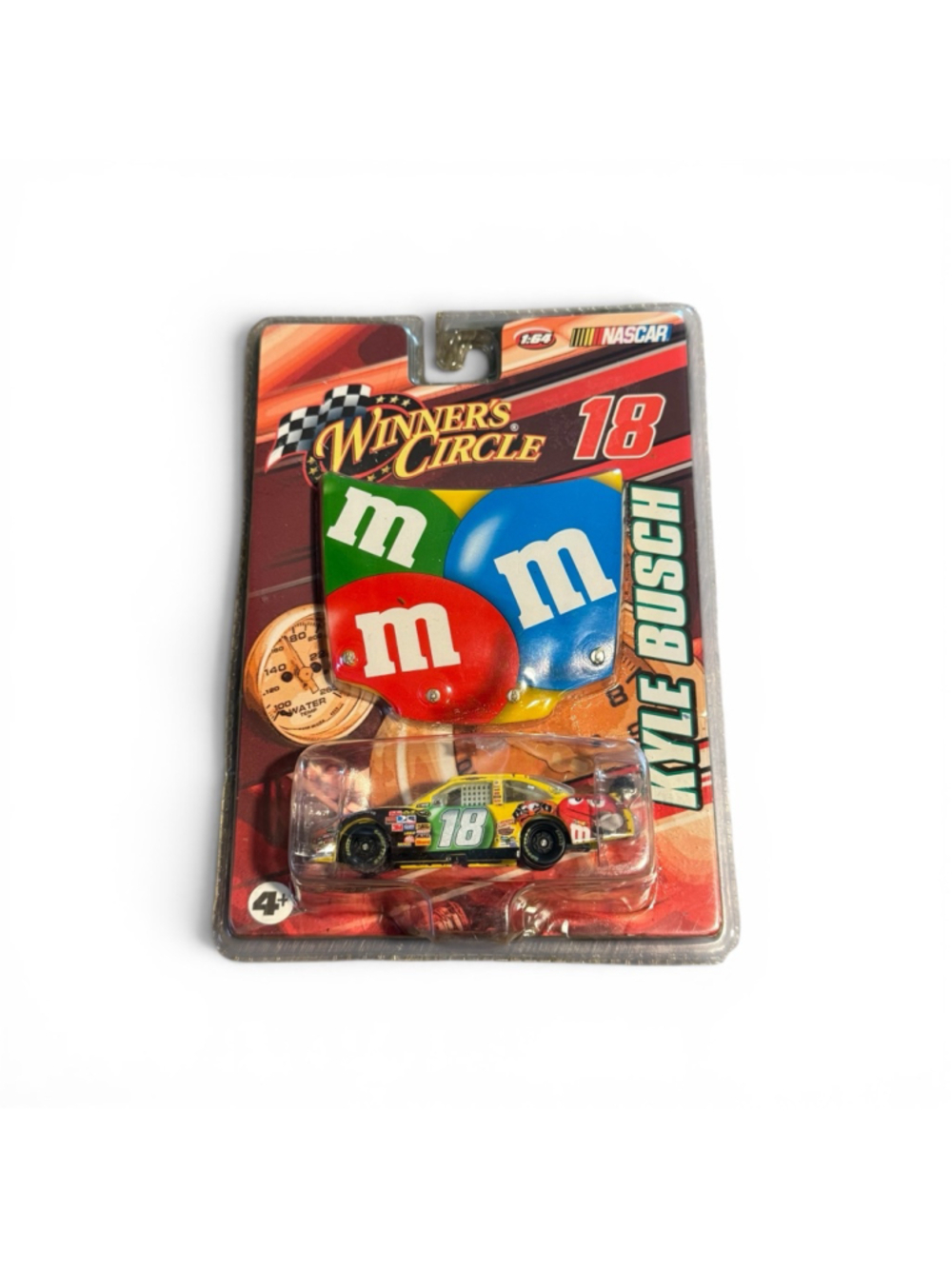 2008 Winners Circle Kyle Busch M&M's #18 1:16 Race Car Toy